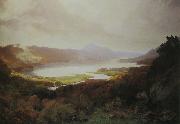 Joseph Farquharson Loch Lomond china oil painting artist